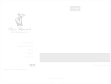 Tablet Screenshot of davehancockphotography.com